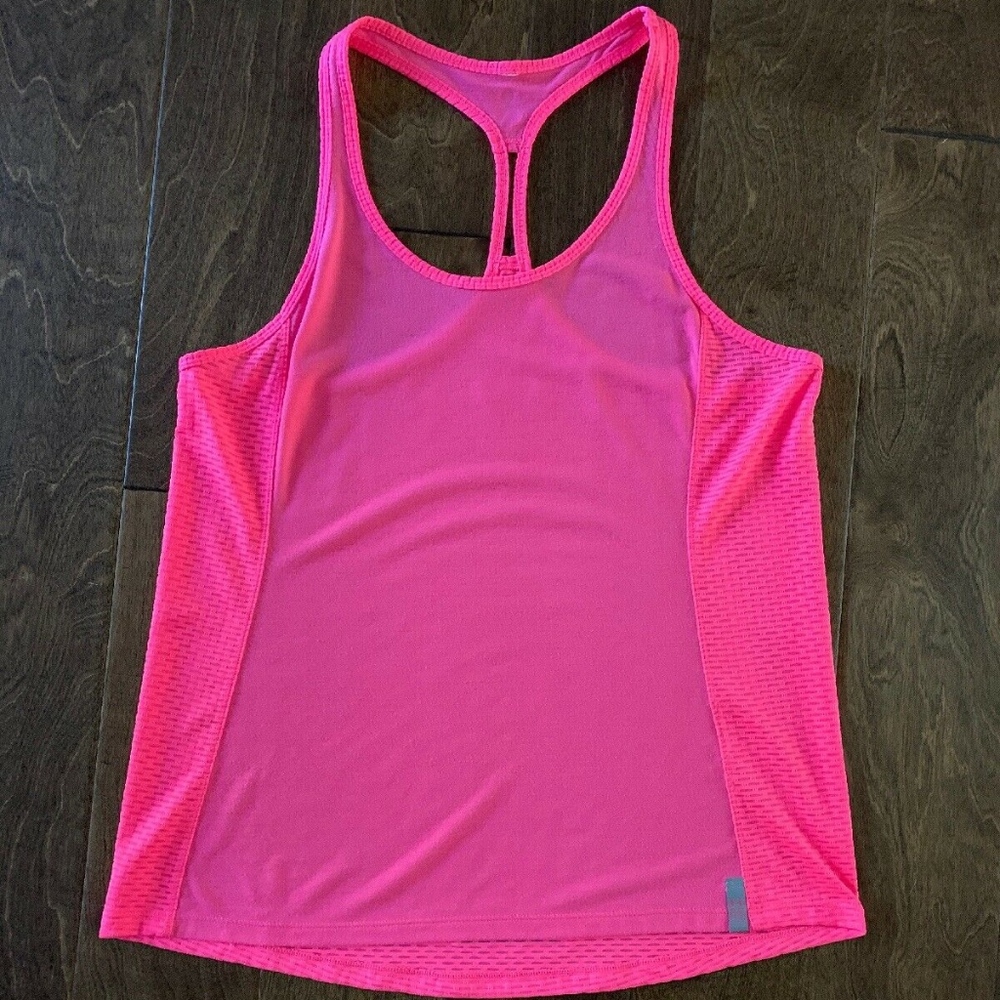 Under Armour Neon Pink Workout Tank